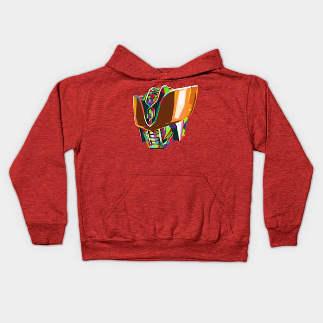 Colorful Hijack Kids Hoodie by Bajingseng